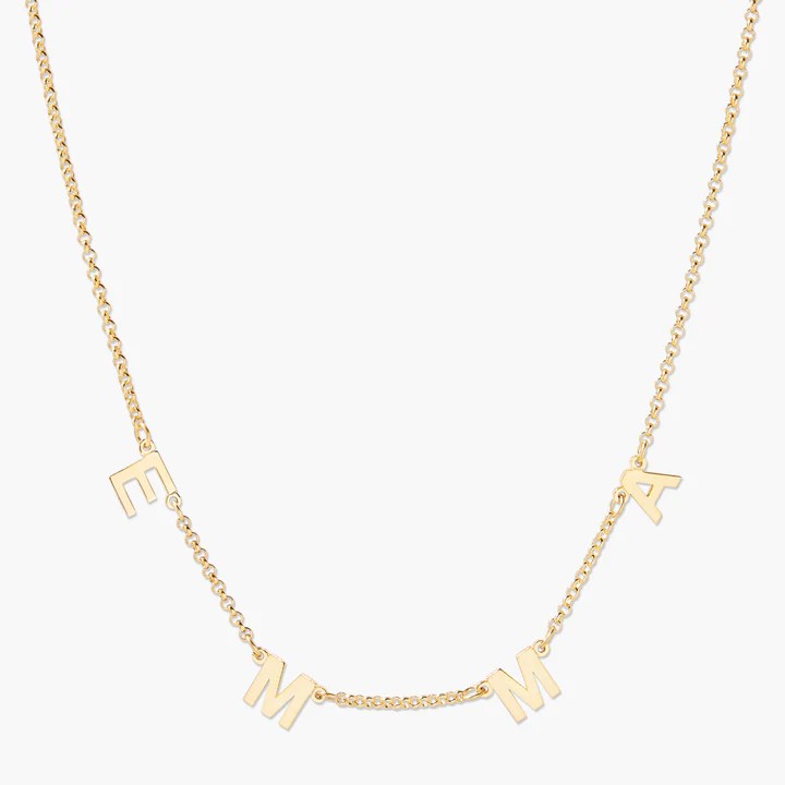 Where to Buy Stylish Personalized Nameplate Necklaces Online Right Now