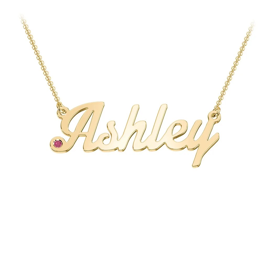 Where to Buy Stylish Personalized Nameplate Necklaces Online Right Now