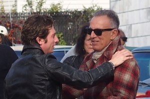 Jeremy Allen White and Bruce Springsteen