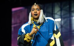 Lauryn Hill performs as a special guest of Drake onstage during Wireless Festival at Finsbury Park on July 12, 2025 in London, England.