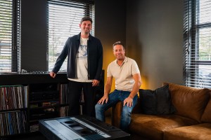 L-R: Robert Tammens and Roger de Graaf