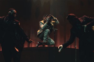 Alejandro performs on the Cosa Nuestra World Tour at The O2 Arena on June 17 in London.