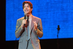 (L-R) John Mulaney and Nick Kroll perform onstage during Netflix is a Joke Festival: Big Mouth Live at The Greek Theatre on May 02, 2024 in Los Angeles, California.