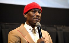 LOS ANGELES, CALIFORNIA - AUGUST 27: Tyrese Gibson speaks onstage during the 