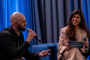 Ghazi Shami (Left), Founder and CEO of EMPIRE, and Priyanka Khimani (Right), Founding Partner of Khimani & Associates - at the GoldState Conversations in Music Conference