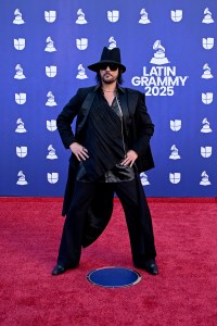 Beto Cuevas attends The 26th Annual Latin GRAMMY Awards at MGM Grand Garden Arena on November 13, 2025 in Las Vegas, Nevada.