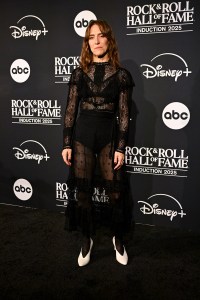 Feist at 2025 Rock & Roll Hall of Fame Induction Ceremony at Peacock Theater on November 08, 2025 in Los Angeles, California.