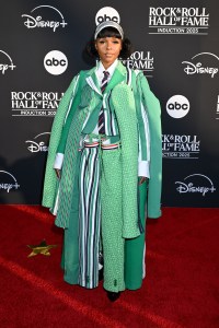 Janelle Monae at 2025 Rock & Roll Hall of Fame Induction Ceremony at Peacock Theater on November 08, 2025 in Los Angeles, California.