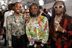 Migos at the 2017 BET Awards at Staples Center on June 25, 2017 in Los Angeles, California.