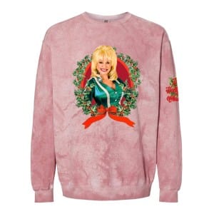 Dolly Parton holiday crewneck