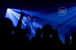 SYDNEY, AUSTRALIA - NOVEMBER 17: The Kid LAROI performs onstage the Spotify Artist Party at Cell Block Theatre on November 17, 2025 in Sydney, Australia. (Photo by Hanna Lassen/Getty Images for Spotify)