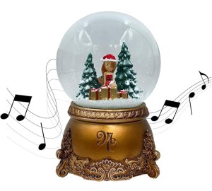Mariah Carey snow globe
