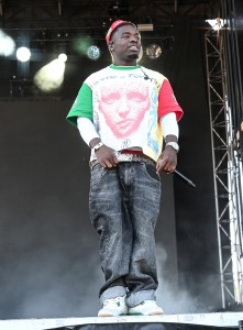Ray Vaughn performs onstage at Tyler The Creator’s Camp Flog Gnaw Carnival held at Dodger Stadium on Nov. 23, 2025 in Los Angeles, California.