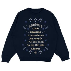 Sabrina Carpenter holiday sweatshirt