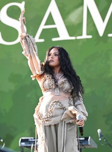 Samara Cyn performs onstage at Tyler, The Creator’s Camp Flog Gnaw Carnival 2025 Day 1 held at Dodger Stadium on Nov. 22, 2025 in Los Angeles, California.
