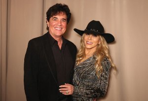 Chairman and CEO of Big Machine Label Group, Scott Borchetta and his wife Sandi Spika Borchetta attend the Big Machine Label Group celebration of the 58th Annual CMA Awards in Nashville at The Bell Tower on November 20, 2024 in Nashville, Tennessee.