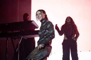 Young Miko performs at Coca Cola Flow Fest in Mexico City, Mexico on November 23, 2025.